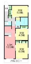 ブラッサム東海岸の間取り画像