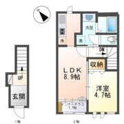 ルーバン・Kの間取り画像