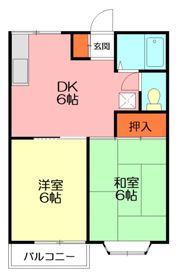 グリーンヒルズの間取り画像