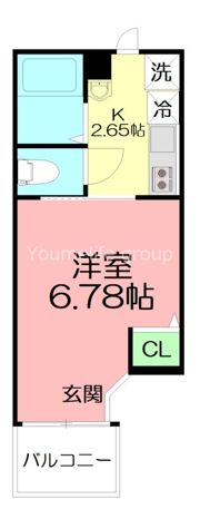 グラスプラス栄町IIの間取り画像