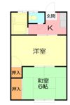 つゆきハイツの間取り画像