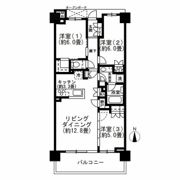 ブリリア湘南辻堂海浜公園の間取り画像