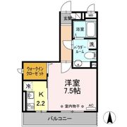 ベルソス高倉 Aの間取り画像