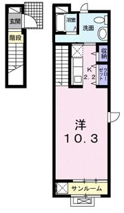 マルイレジデンス湘南Aの間取り画像