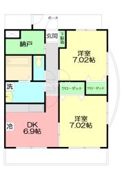 ペイサージュの間取り画像