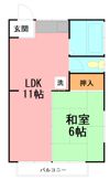 ブラウニー西湘の間取り画像
