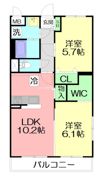 テラス279の間取り画像