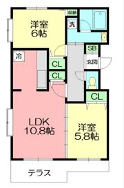 MODERNOの間取り画像