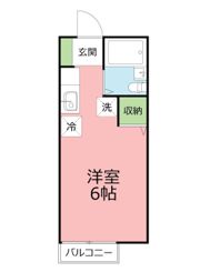 ハイグレードムツアイの間取り画像