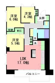 HF辻堂レジデンスの間取り画像