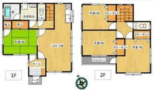 大井町金子貸一戸建ての間取り画像