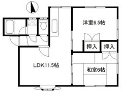 平成ハイツの間取り画像