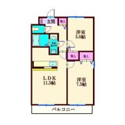 アビタ鵠沼の間取り画像