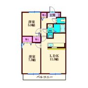 アビタ鵠沼の間取り画像