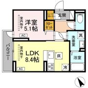 （仮称）D-ROOM鵠沼石上三丁目の間取り画像