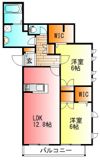 クレスト神谷の間取り画像