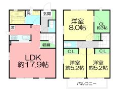 ラ・グリシーヌ鵠沼海岸の間取り画像