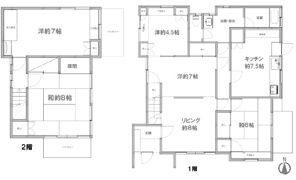 UME houseの間取り画像