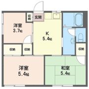 ハイツ梅ノ木の間取り画像