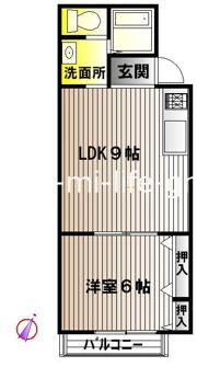 エリーナ南原の間取り画像