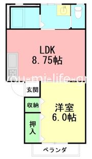メモリア平塚の間取り画像