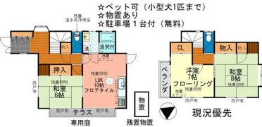 西田原貸家の間取り画像