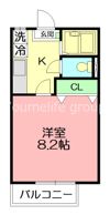 ラカーサ本厚木の間取り画像