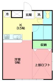アヴォリエ湘南の間取り画像