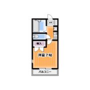 わかばIVの間取り画像