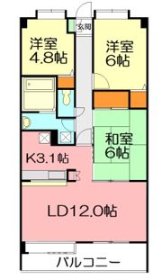 ヴァンヴェール湘南の間取り画像