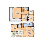 平沢戸建の間取り画像
