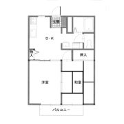 アメニティハイツ大沢の間取り画像