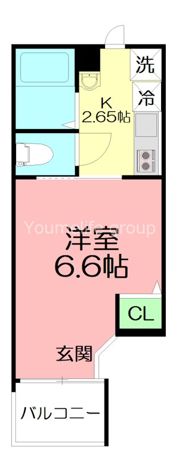 グラスプラス栄町IIの間取り画像