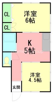 加藤アパートの間取り画像