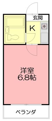レジデンスカープ厚木の間取り画像
