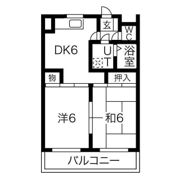 森ハイツの間取り画像
