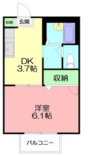ブラウンコートの間取り画像