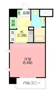 レザンヴェルジェの間取り画像