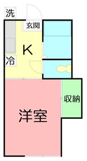 コーポヤマシタの間取り画像