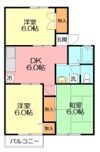 グリーンハイツ綾部の間取り画像