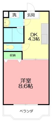ルシエル48の間取り画像