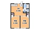 平沢ハイツの間取り画像