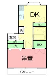 アウローラ大磯の間取り画像