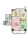 クレスト湘南の間取り画像