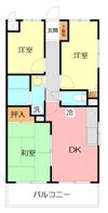 ラフィネ相武台IIIの間取り画像