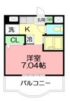 ブルー バウムの間取り画像