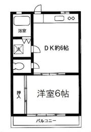 亀井ビルの間取り画像