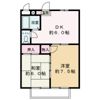 シティー堂山Bの間取り画像