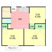 多田ハイツの間取り画像