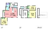 東海岸南ヒルズの間取り画像